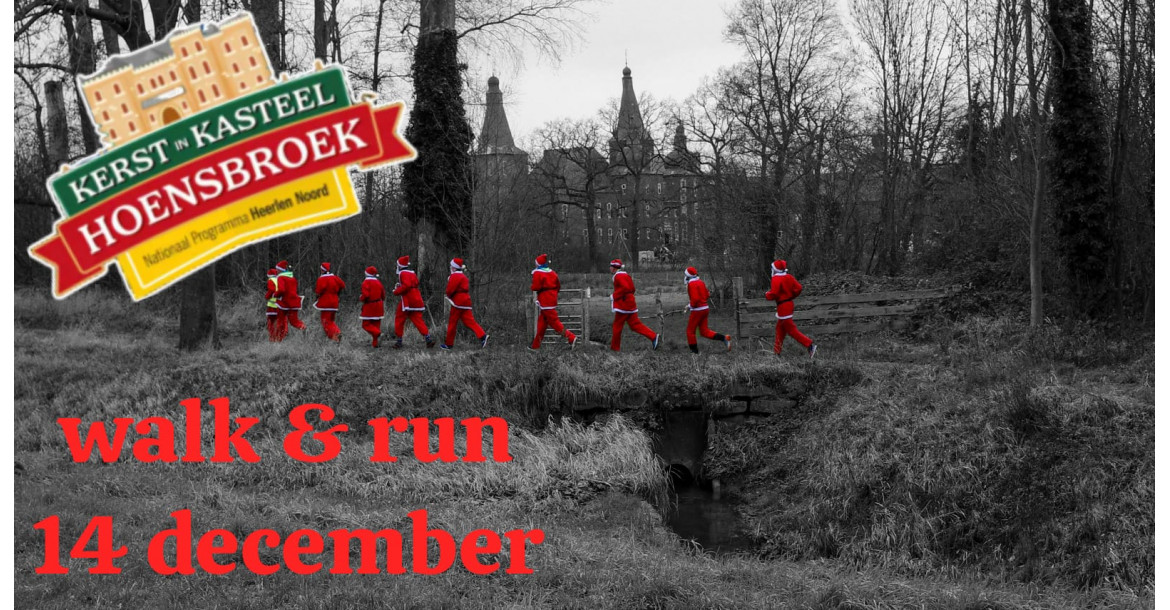 Kerst in Kasteel Hoensbroek Run & Walk